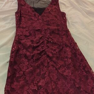 Studio Y Deep Red Fabric